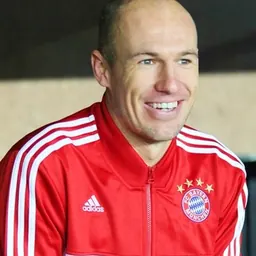 Portrait of Arjen Robben