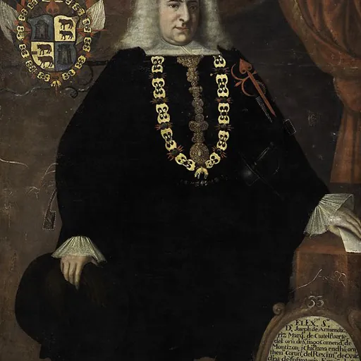 Portrait of José de Armendáriz, 1st Marquis of Castelfuerte
