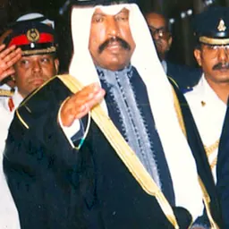 Portrait of Saad Al-Abdullah Al-Salim Al-Sabah