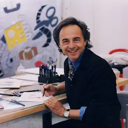 Portrait of Ugo Nespolo