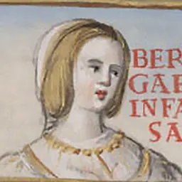 Portrait of Berengaria of Castile, Lady of Guadalajara