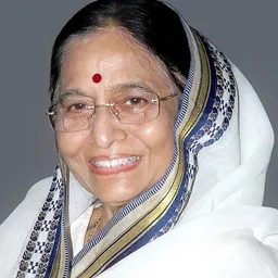 Portrait of Pratibha Patil