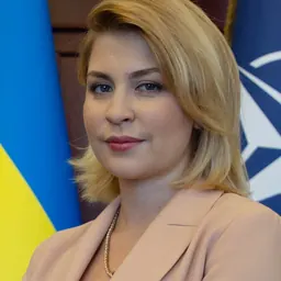 Portrait of Olha Stefanishyna