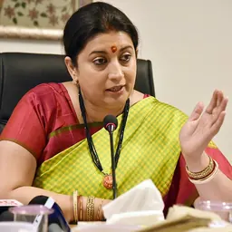 Portrait of Smriti Irani
