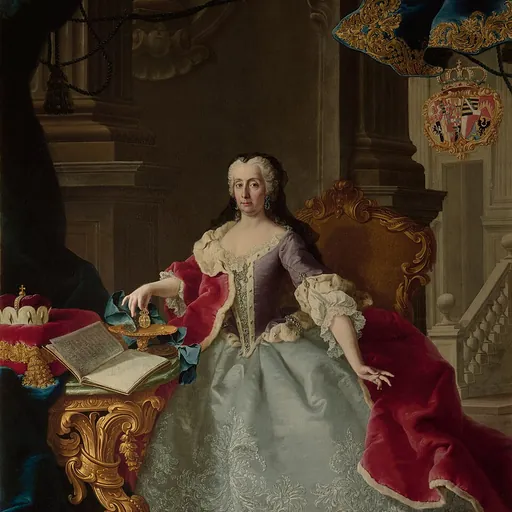 Portrait of Princess Maria Theresia of Liechtenstein
