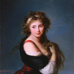 Portrait of Hyacinthe-Gabrielle Roland
