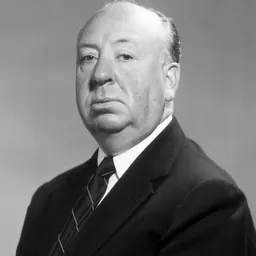 Portrait of Alfred Hitchcock