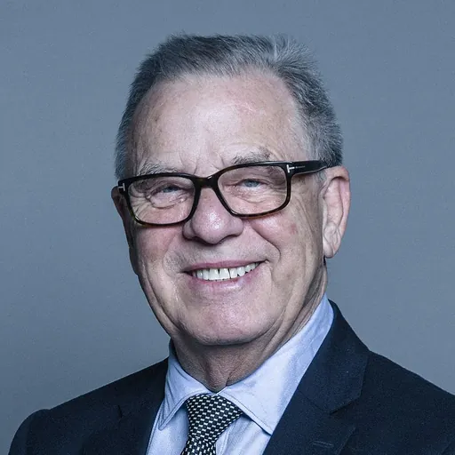 Portrait of Clive Brooke, Baron Brooke of Alverthorpe