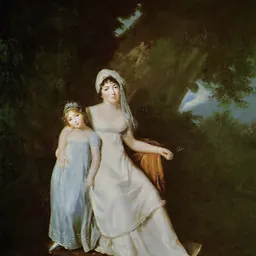 Portrait of Albertine, baroness Staël von Holstein