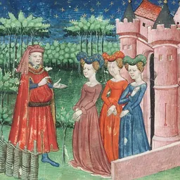 Portrait of Geoffroy IV de la Tour Landry