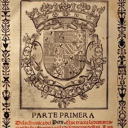 Portrait of Pedro Cieza de León