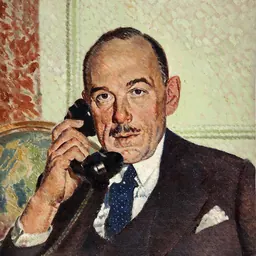 Portrait of Oliver Lyttelton, 1st Viscount Chandos
