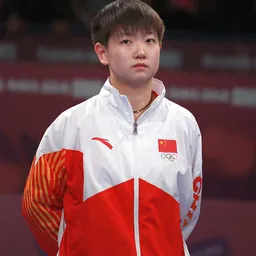 Portrait of Sun Yingsha