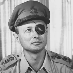 Portrait of Moshe Dayan
