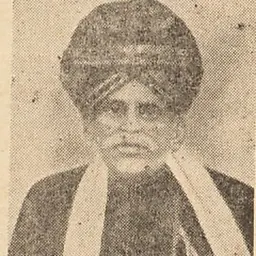 Portrait of Samuel Vedanayagam Pillai