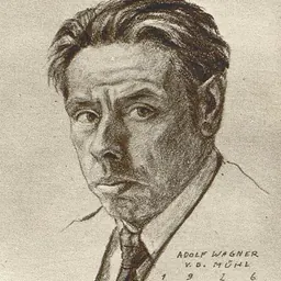 Portrait of Adolf Wagner