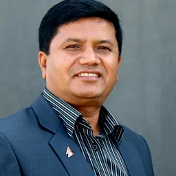 Portrait of Rabindra Prasad Adhikari