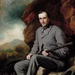 Portrait of Hugo Meynell-Ingram