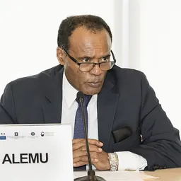 Portrait of Tekeda Alemu