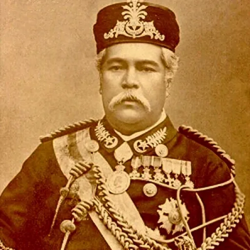 Portrait of Abu Bakar of Johor