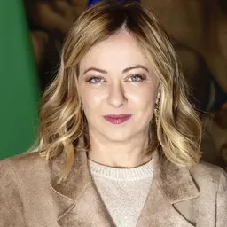 Portrait of Giorgia Meloni