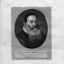 Portrait of Johann Jakob Breitinger