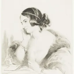 Portrait of Caroline Norton