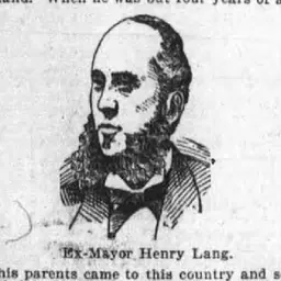 Portrait of Henry Lang