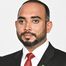 Portrait of Ibrahim Waheed