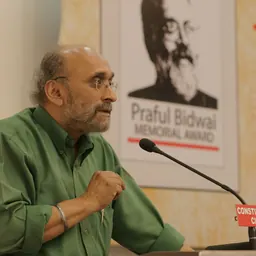 Portrait of Paranjoy Guha Thakurta