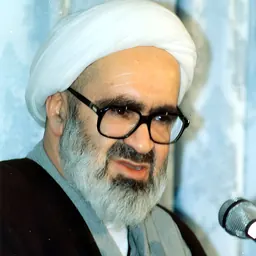 Portrait of Hussein-Ali Montazeri