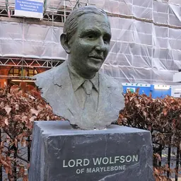 Portrait of Leonard Wolfson, Baron Wolfson