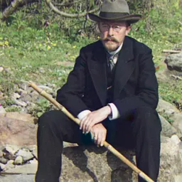 Portrait of Sergei Prokudin-Gorskii