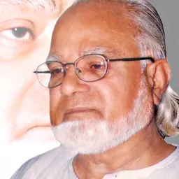 Portrait of Muzaffar Warsi