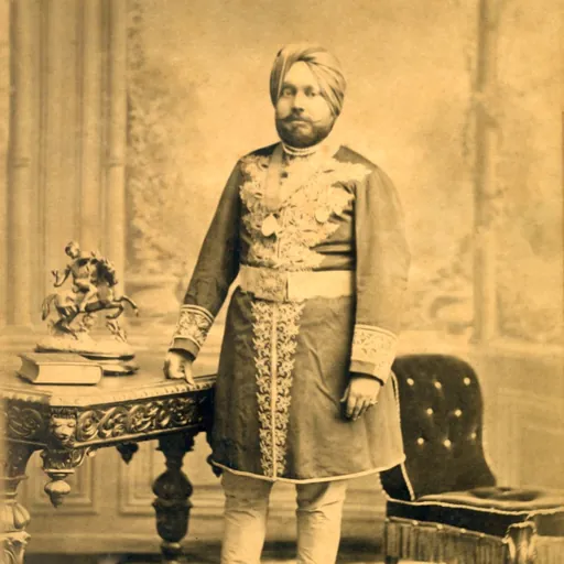 Portrait of Prince Bikrama Singh of Kapurthala