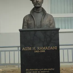 Portrait of Agim Ramadani