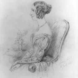 Portrait of Isabella Frances Romer