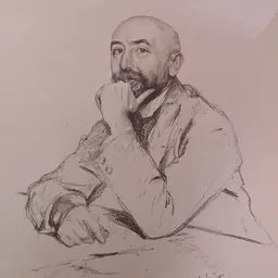 Portrait of Adolph Goldschmidt