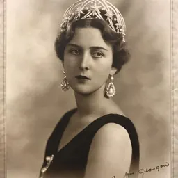 Portrait of Princess Cecilie of Greece and Denmark