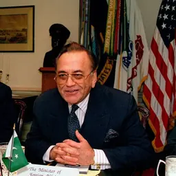 Portrait of Khurshid Mahmud Kasuri