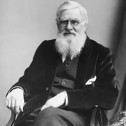 Portrait of Alfred Russel Wallace