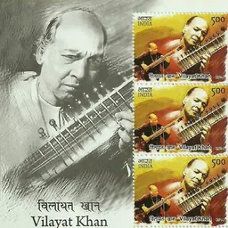 Portrait of Vilayat Khan