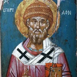 Portrait of Saint Spyridon