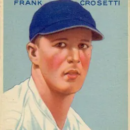 Portrait of Frankie Crosetti