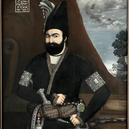 Portrait of Mohammad Shah Qajar