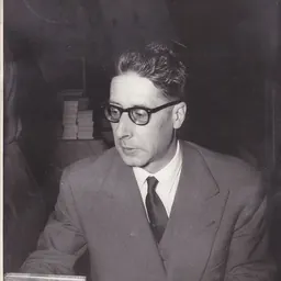 Portrait of Pierre Gamarra