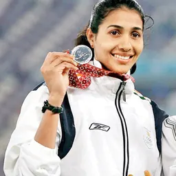 Portrait of Anju Bobby George