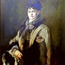 Portrait of Cécile Papier