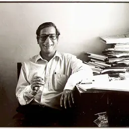 Portrait of Manglesh Dabral