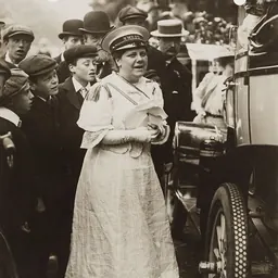Portrait of Flora Drummond